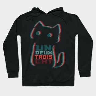 Un Deux Trois Cat Hoodie